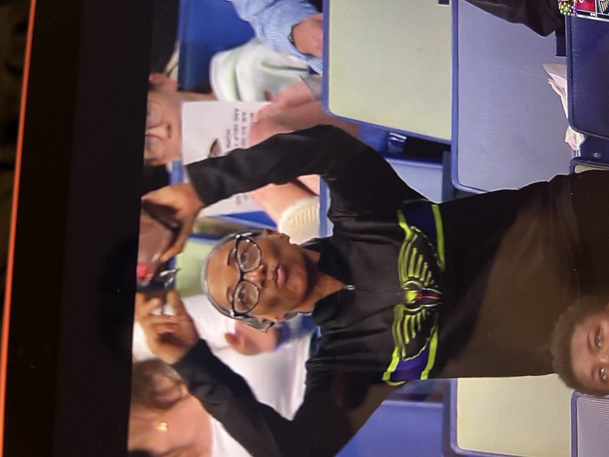 twill_25's tweet photo. @ochocinco come get unk from the game he getting down during this @MiamiHEAT vs pelicans game🤣😂 Swear to god I thought it was you  @ShannonSharpe  when this face was made https://t.co/BTIVuspFSm