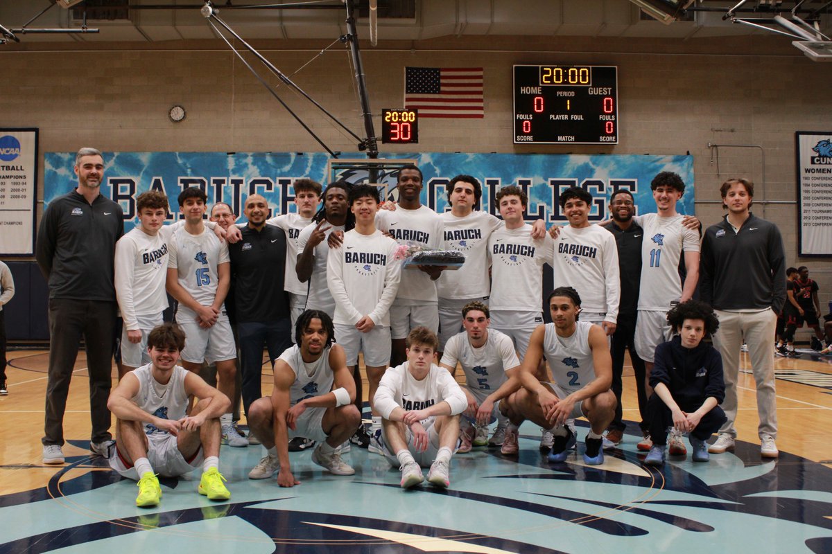 Baruch College Athletics tweet media