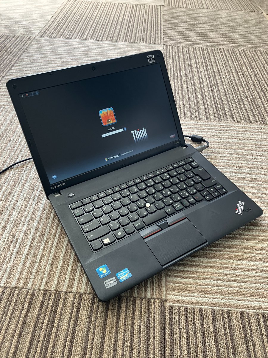 Survival confirmation
It works.
E430c w/ Windows 7 #ThinkPadThursday