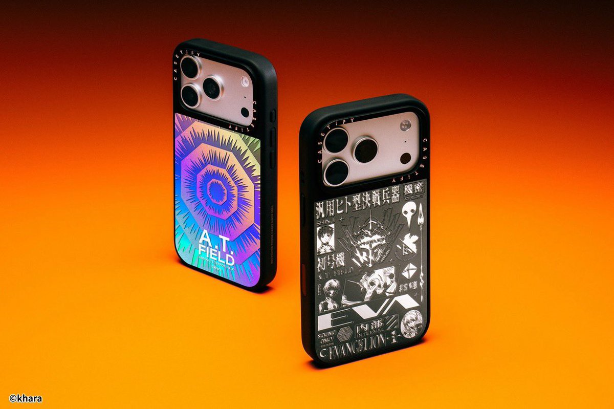 CASETiFY iPhone15用ケース エヴァンゲリオン ケースティファイ 新世紀エヴァンゲリオン x CASETiFY コラボコレクション第2弾が国内2月