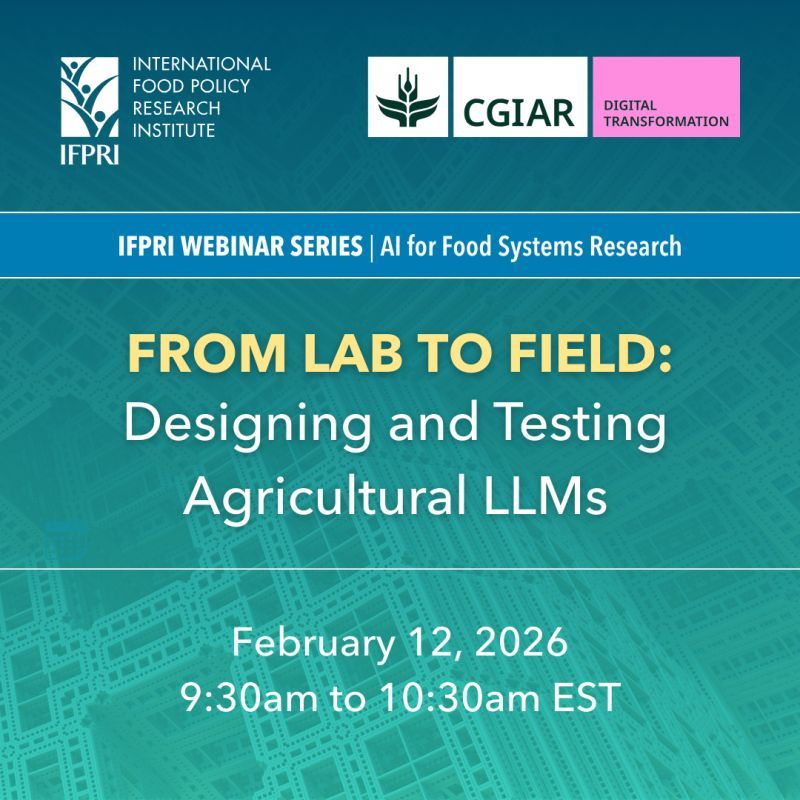 CGIAR Digital Transformation tweet media