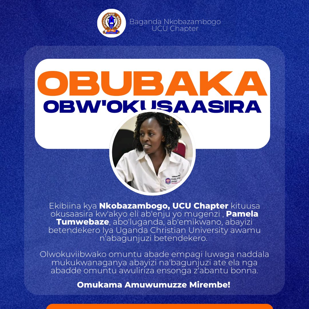 Nkobazambogo UCU Chapter tweet media