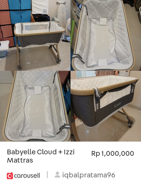 pratamaiqbal_'s tweet photo. Check out 'Babyelle Cloud + Izzi Mattras', available at Rp 1,000,000 on #Carousell: https://t.co/2SKxKt3Yie https://t.co/iL6dU7Ym6Q