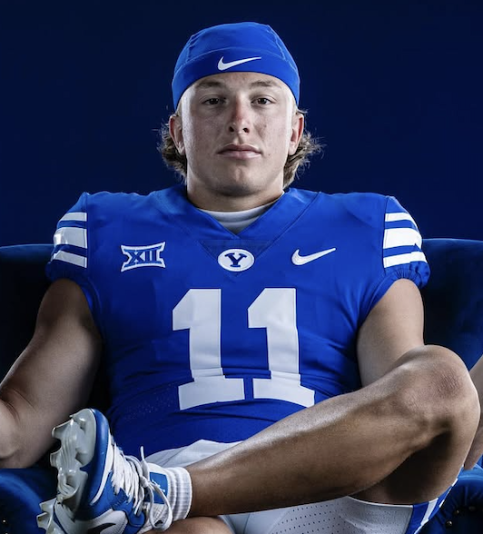 𝗕𝗿𝗲𝗮𝗸𝗶𝗻𝗴: BYU star WR Parker Kingston has been arrested and charged with a first-degree felony rape.

This comes after a year-long investigation, and he is being held in jail without bail.

Parker announced that he got engaged to his girlfriend just four days ago...

A