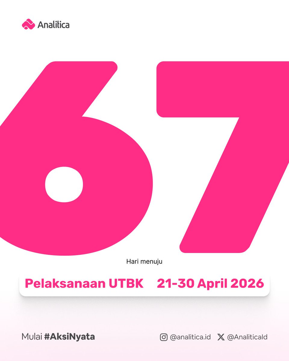 Analitica - Bantu Lolos Seleksi tweet media