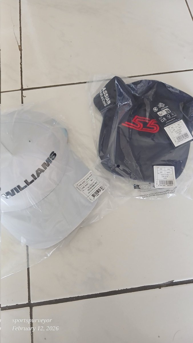 Puas-puasin liat merch Williams yang minim sponsor

#SHIPpingtoday