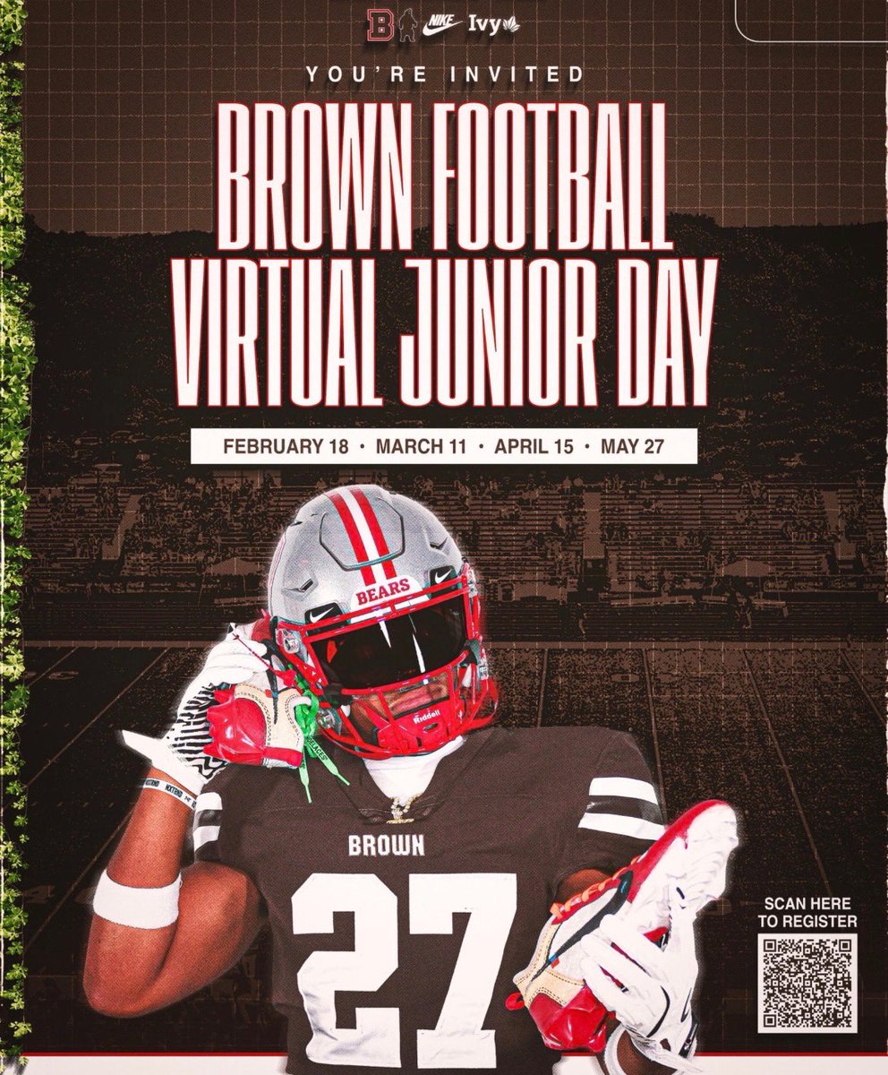 Will_Johnston_7's tweet photo. Thank you @BrownU_Football for the Junior Day invite 

@HopkinsFootball @CoachChauncy @MHitz83 @CoachASmoot @A_Omol @geraldshep27 @coachcaples95 https://t.co/pepNa925Bt