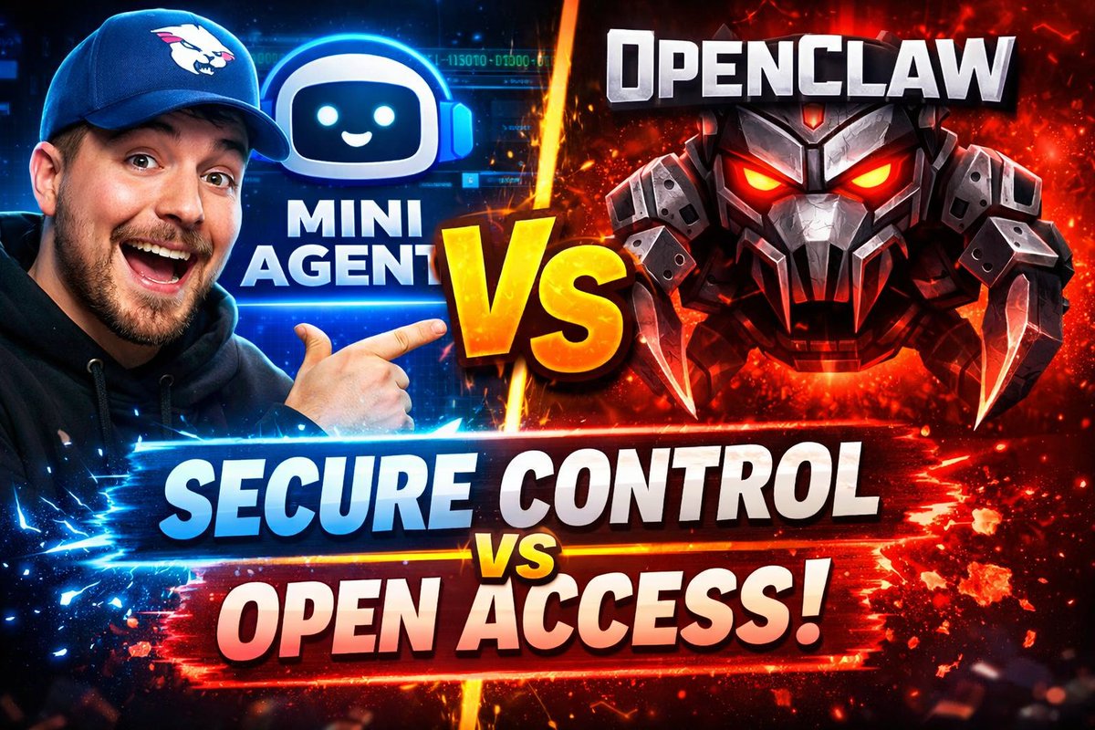 yieldbot_ai's tweet photo. I just published OpenClaw vs MiniMax Mini Agent https://t.co/OBfnsqt6f8 https://t.co/Fkf6L7r5RZ