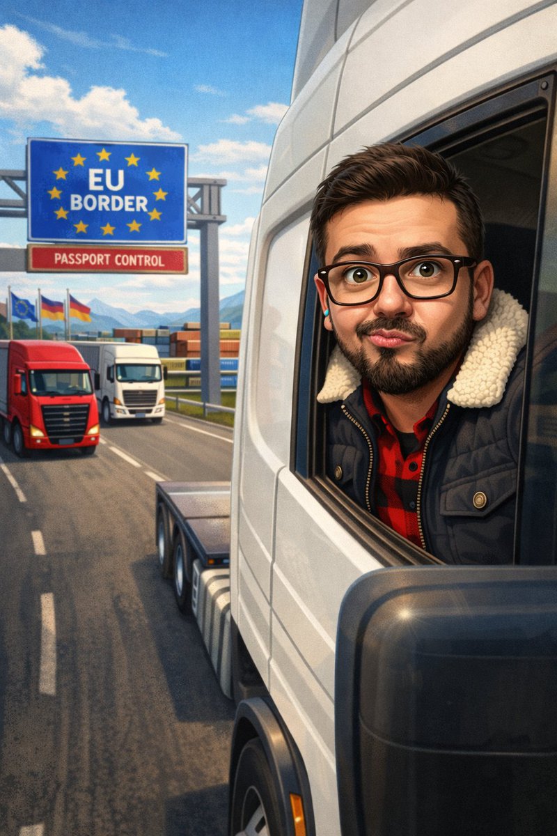 Uluslararası lojistik firma sorumlusunu ; Tırın sağ koltuğunda kaçırıp skeceklermiş gibi çizemezsin ya.