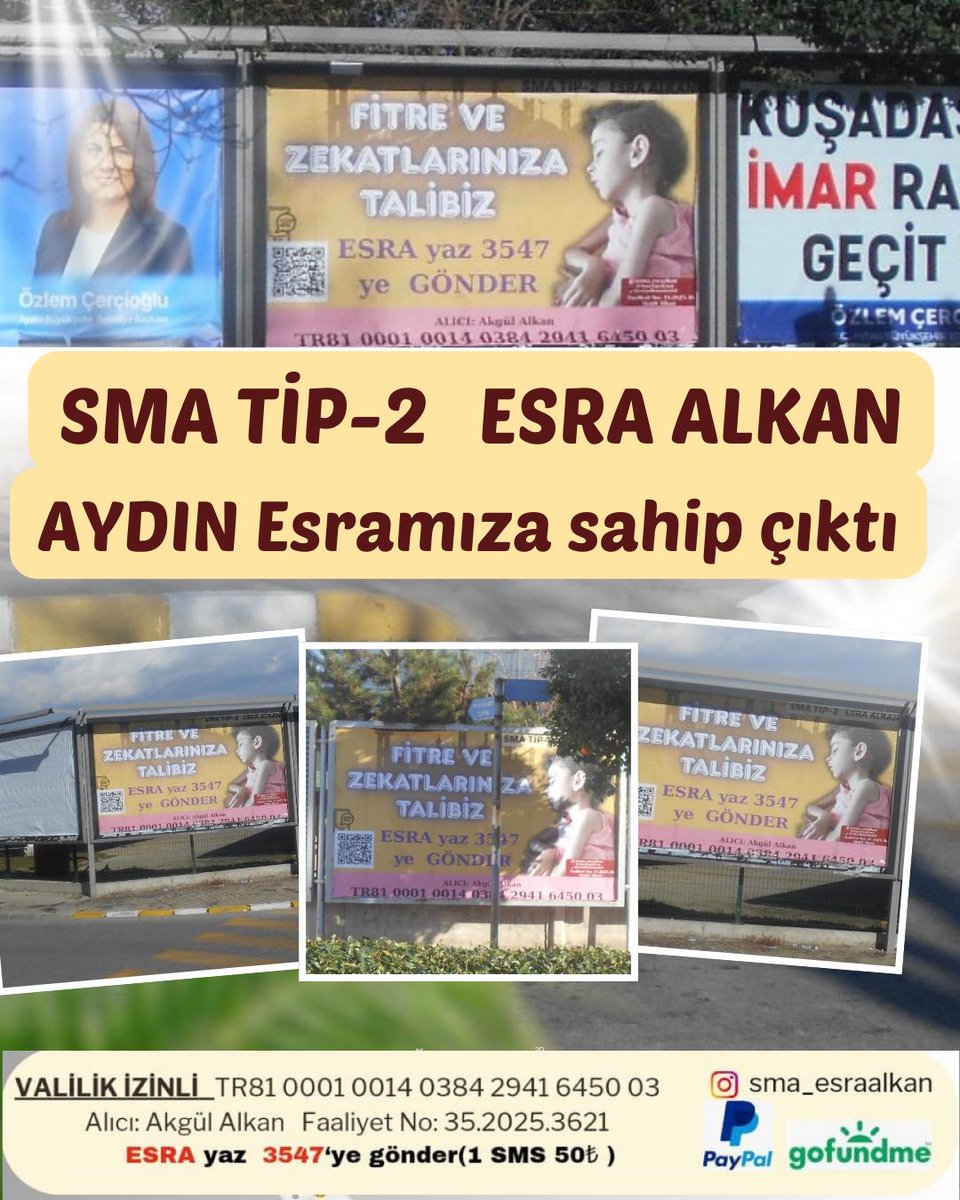 Esra’mız artık sadece ailesinin değil, bir şehrin umudu. Aydın’ın dört bir yanında billboardlarda onun gülümseyen yüzünü görmek; dayanışmanın, insanlığın ve ortak sorumluluğun en güzel göstergesidir.
<a href="/OZLEM_CERCIOGLU/">Özlem ÇERÇİOĞLU</a> 
 #Perşembe  #KademeİçinYasa
 #TeşekkürlerÖzgürÖzel 
 #TBMM