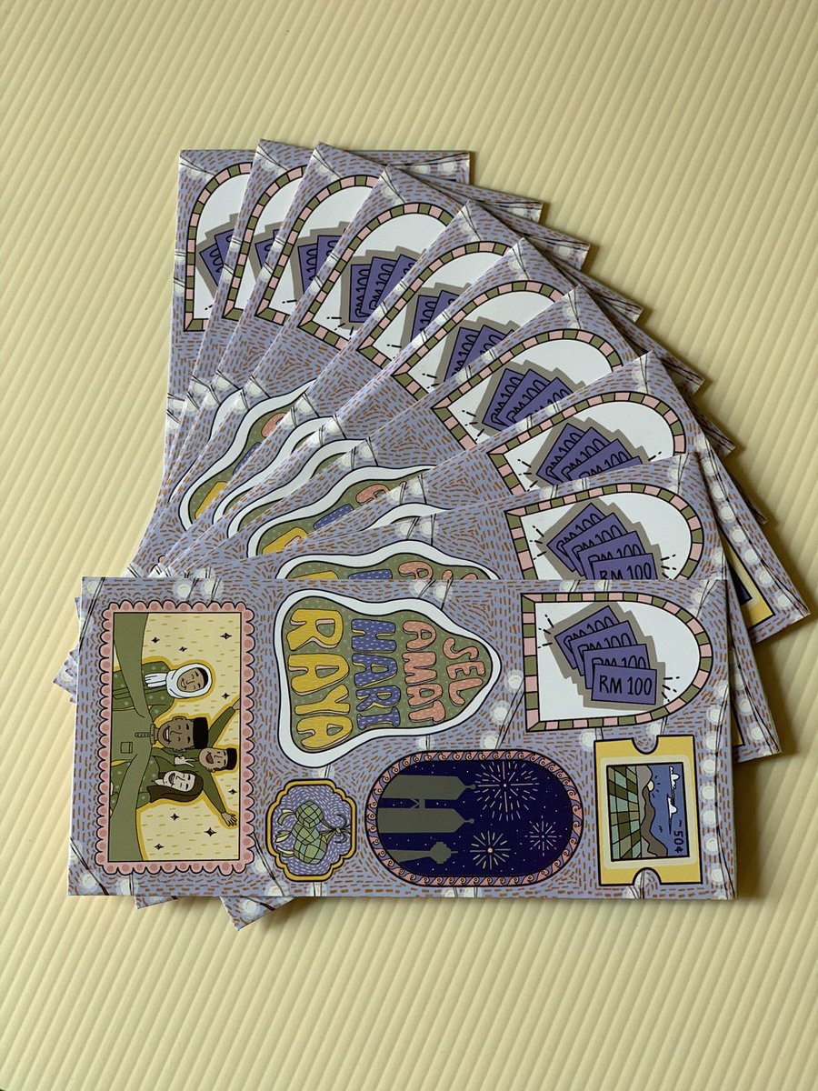 najihahhhnazri's tweet photo. Hiii! Sesiapa yg nak sampul raya hunting boleh lah tengok2 sampul raya dari from.her.touch studio. 

Soon nanti pun akan ada design baru. Stay tuned okay! 🤍🤍

🛒: https://t.co/xscrtv2ntN https://t.co/sEf7lHLbQ1