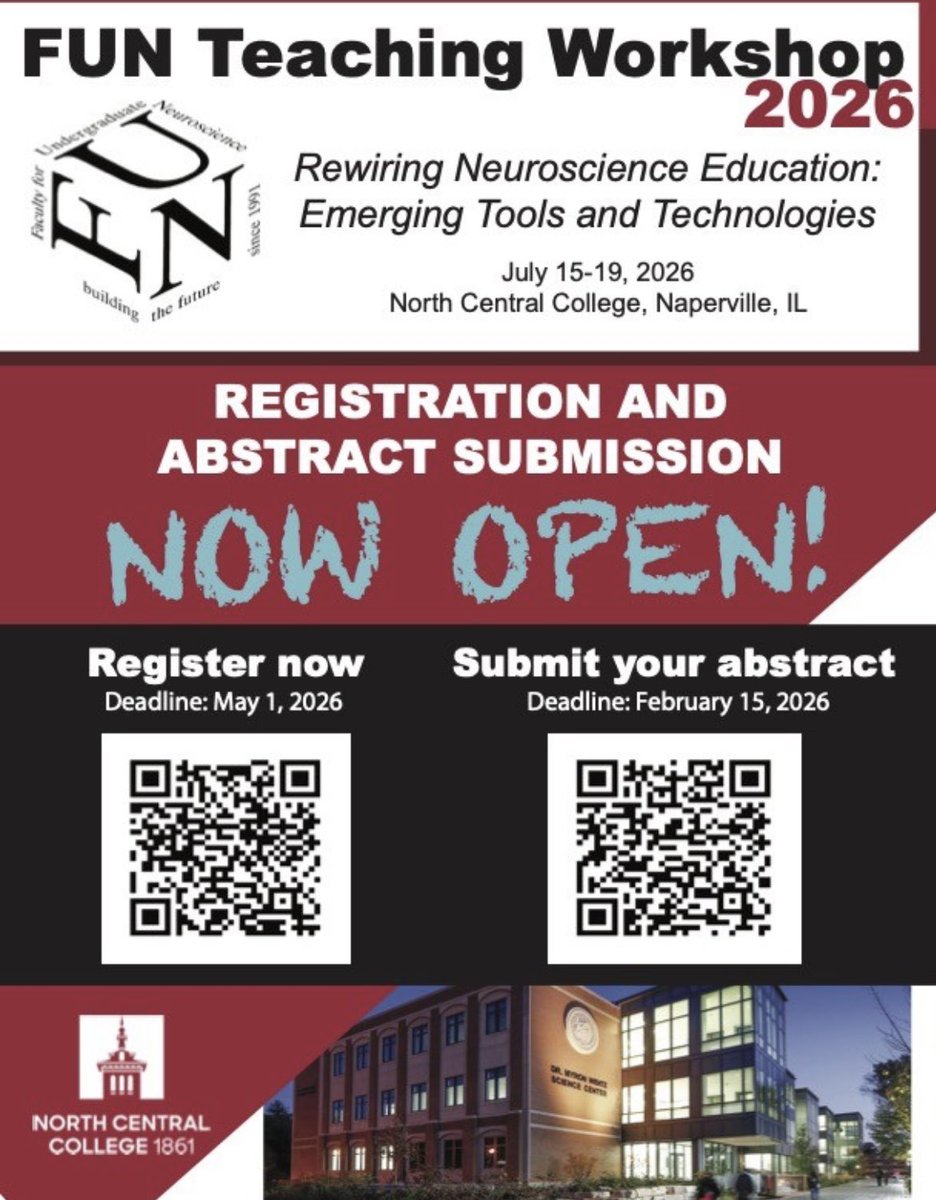 Faculty for Undergraduate Neuroscience tweet media