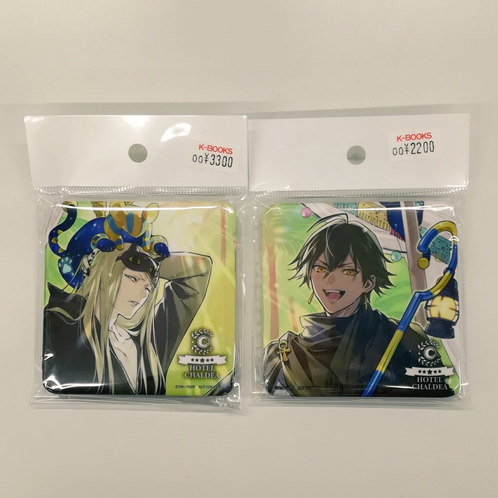 入荷情報】 FGO ホテルカルデア スクエア缶バッジ テスカトリポカ オジ