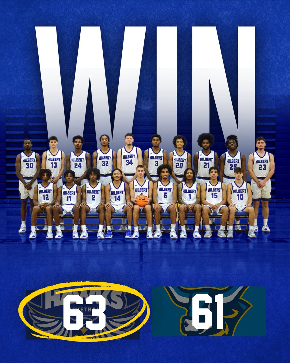 Hilbert College Men’s Basketball tweet media