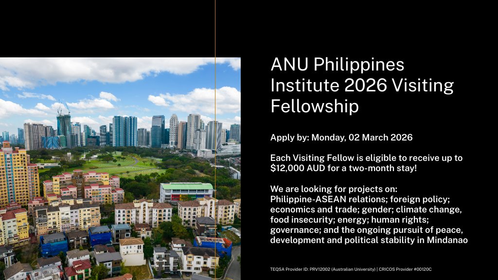 ANU Philippines Institute tweet media
