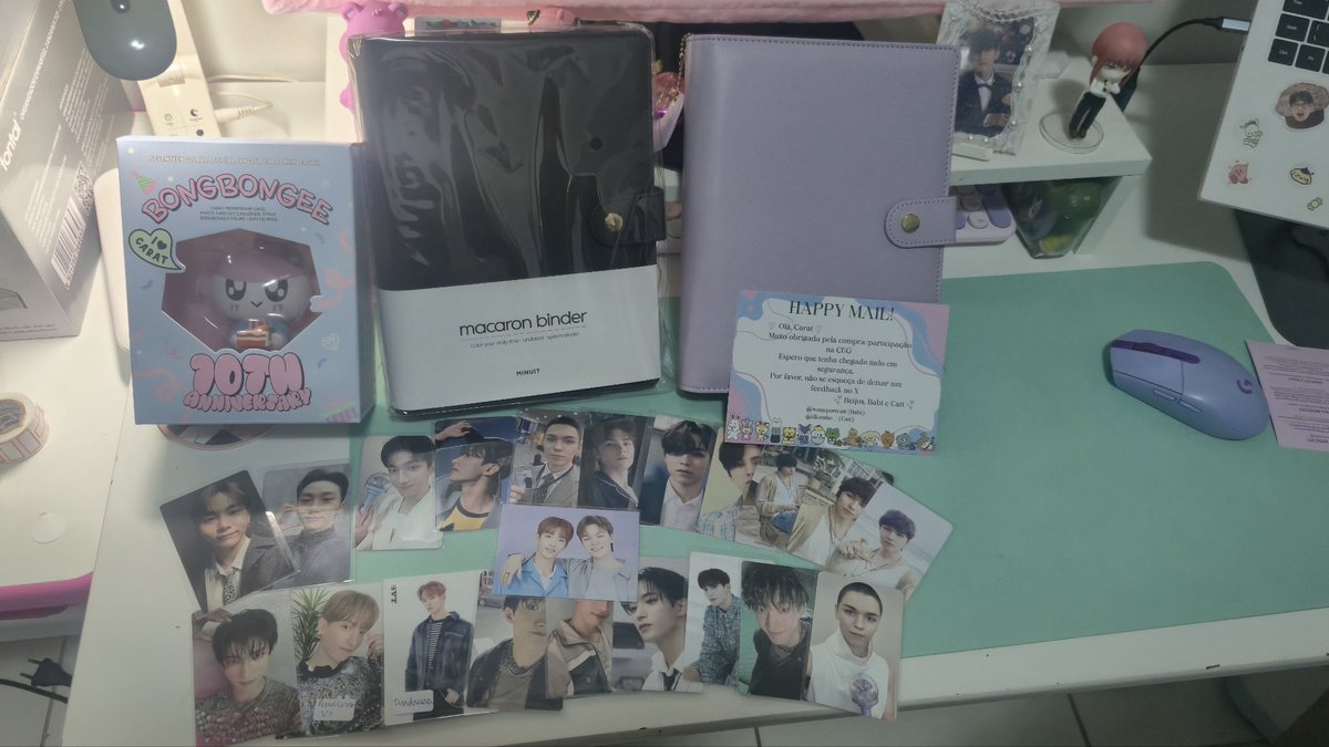 Feedback positivo para <a href="/dkzinho__/">cati</a> <a href="/wonuportrait/">babi</a>  que trouxeram todas essas ceg maravilhosas, principalmente os MINUIT que sao lindíssimo 🥹🥹💖🫰obrigada meninas por todo carinho e capricho com as ceg