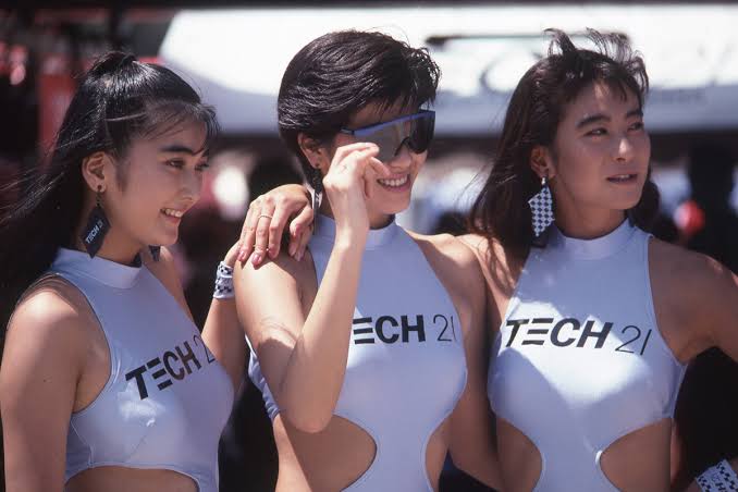 平忠彦氏が資生堂「TECH21（テック21）」カラーのマシンで参戦した