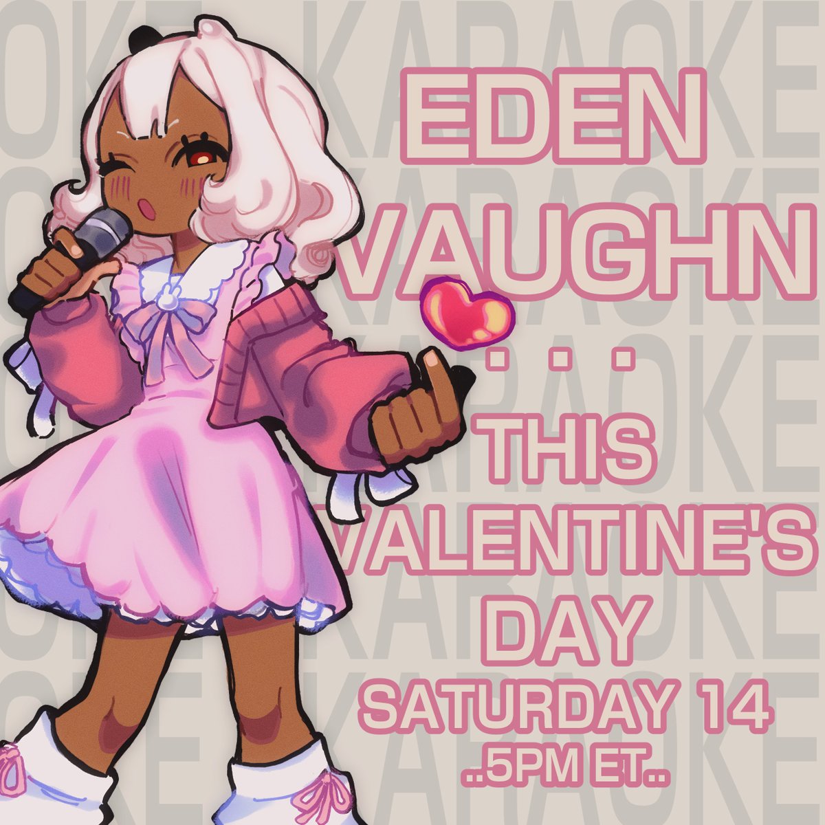 eden_f0und's tweet photo. Let me serenade you this weekend ! >:3 💖
#vtuber #envtuber https://t.co/fmovGMbPwt