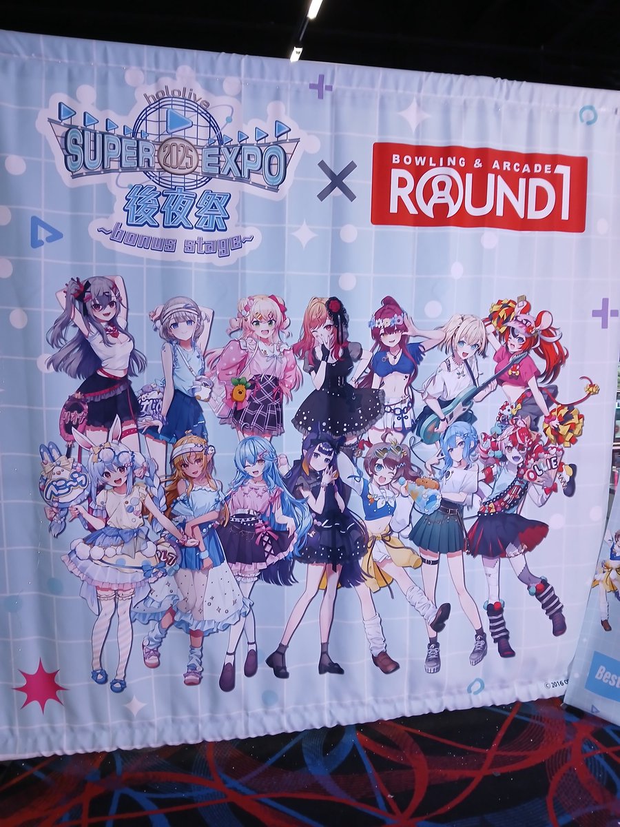 Hololive spotted at my local Round 1👀