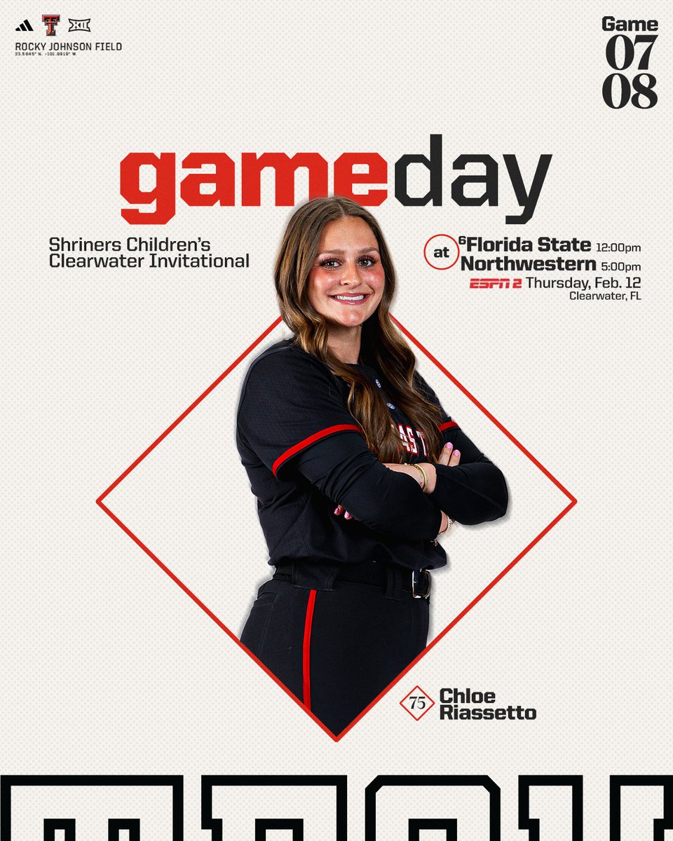 The Clearwater Invitational is here!

🆚No. 6/7 Florida St. &amp; Northwestern
⏰Noon &amp; 5 p.m.
🏟️Eddie C. Moore Complex

📊wreckem.co/4asfuGq
📺wreckem.co/4rQvtoS
📊wreckem.co/4qvVXKY
📺wreckem.co/4rf4Cmp