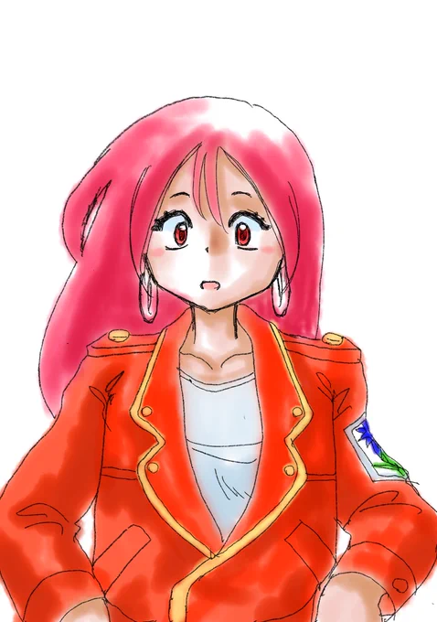 今日のお昼のお絵描き