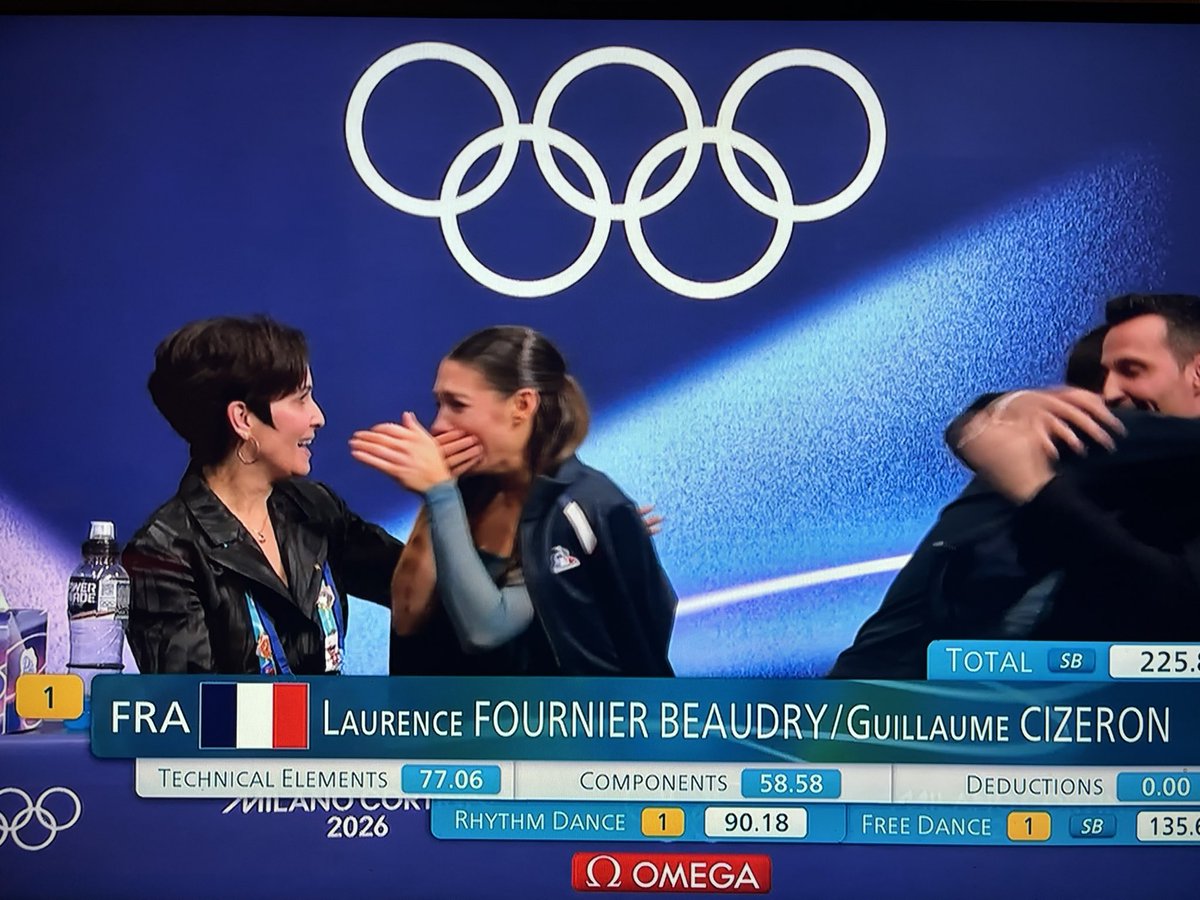 devonaura's tweet image. Witnessing Laurence Fournier Beaudry and Guillaume Cizeron…they made 2 mistakes and weren’t in sync but still fraudulently won gold, which they stole from Chock and Bates/Piper and Paul…just disgusting