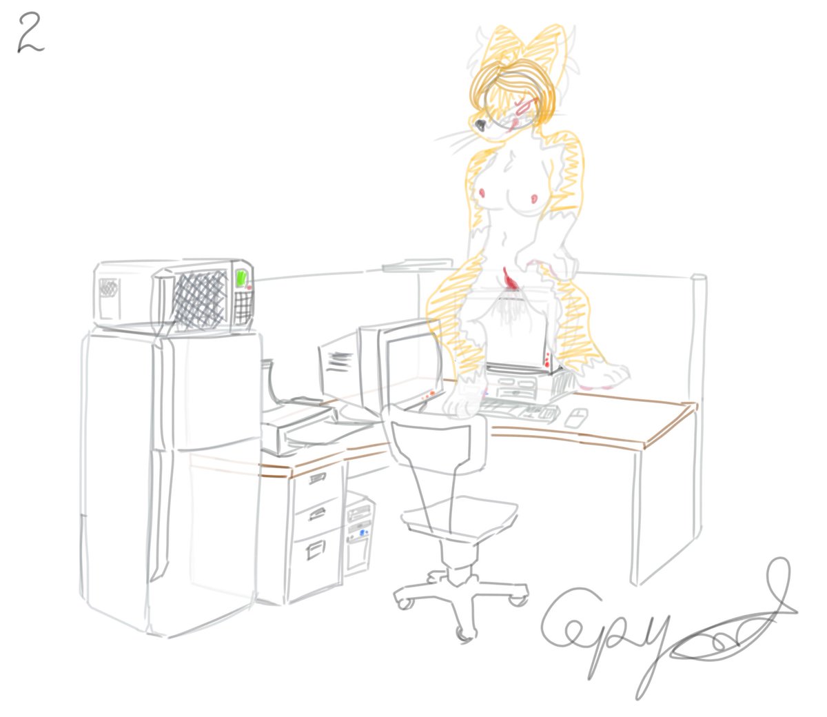 dargonairs's tweet photo. CW: #Vore , #Objectvore

👀👀 first 4 frames of Sethia Sketch ~~
“More to come”

Office are boring.. ~ 🖥️ https://t.co/B3JKN3J3Qu