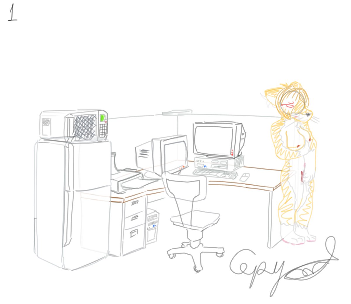 dargonairs's tweet photo. CW: #Vore , #Objectvore

👀👀 first 4 frames of Sethia Sketch ~~
“More to come”

Office are boring.. ~ 🖥️ https://t.co/B3JKN3J3Qu