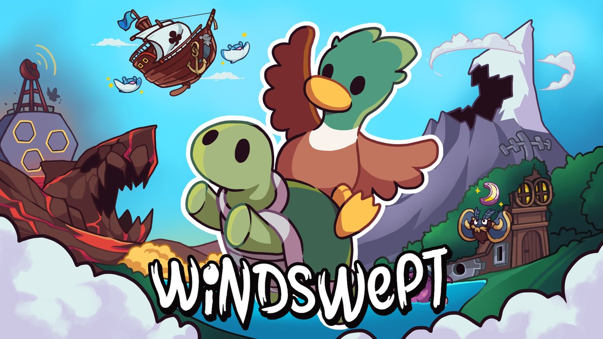 WINDSWEPT - OUT NOW ON PC + CONSOLES 🦆🐢 tweet media