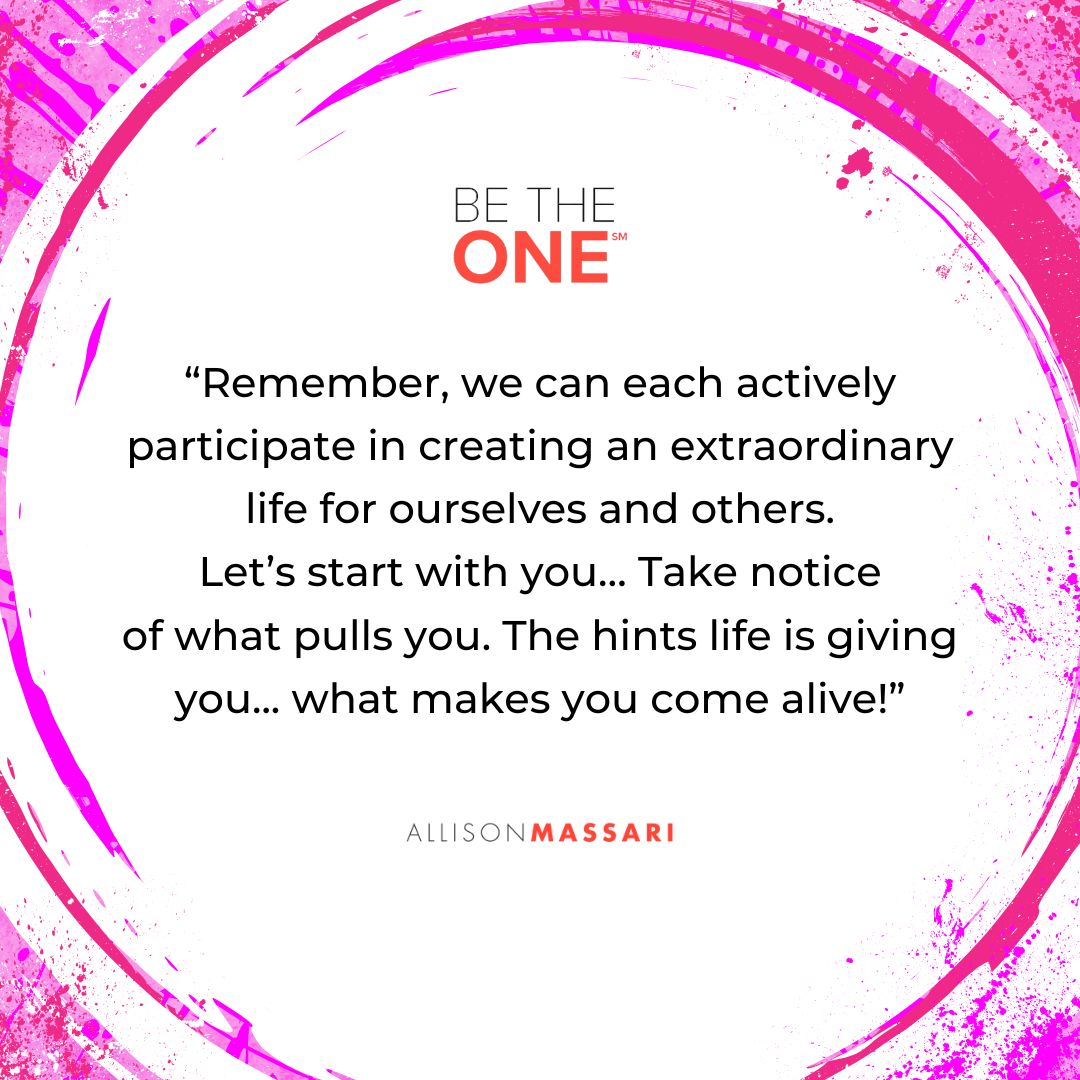 There is a gorgeous quote by the Persian poet Hafiz, "I wish that I could show you when you are lonely or in darkness the astonishing light of your own being."   

This quote beats with my own heart. What if I could do that for you?   

What lights you up?   

No matter where we
