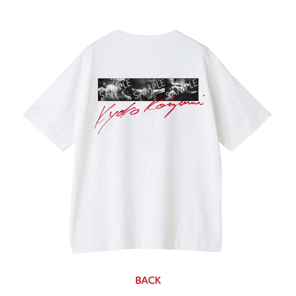 KK60〜コイズミ記念展〜 グッズ紹介 ①フォトTシャツ WHITE 『コイズミ