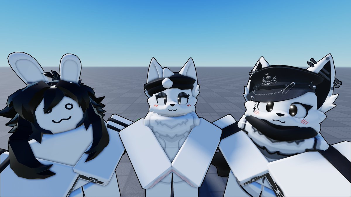 EmilyZeroz0ne's tweet photo. The 3 Stare #Roblox #Furry #Bunny #Cat #Cute #Elea #Lyla #Rabbit #Twila #Éléa #ÉléaTheFrenchKitty #FurryArt #Furry3DArt #3D #3dArt #ShineEyes #Adorable https://t.co/yIxi7kSWH6