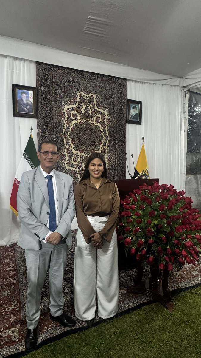 Los parlamentarios andinos por Ecuador, Rafael Rodríguez y Mónica Aro, asistieron al evento conmemorativo por el Día Nacional de la República Islámica de Irán, realizado en su Embajada en Ecuador.
🇪🇨🤝🇮🇷