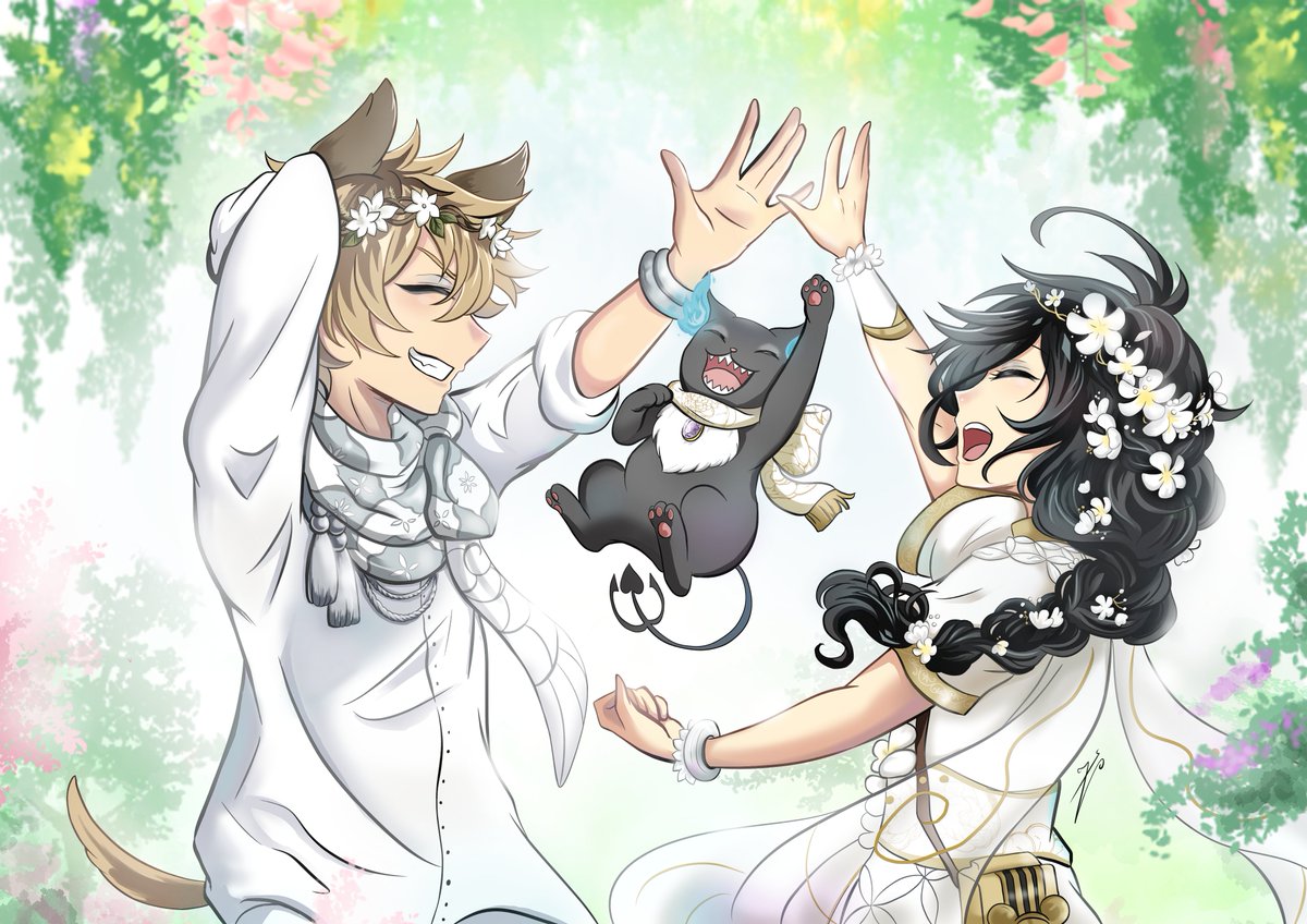 Twisted Wonderland OC
Fairy Gala's stealth team
(Art from years ago)

#twst_oc #twstプラス