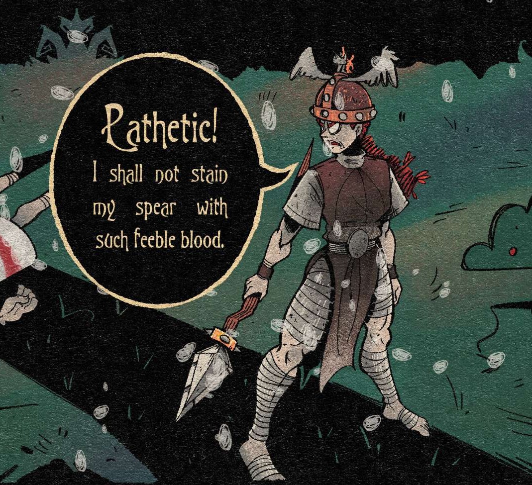 Georgephilip45's tweet photo. 🦄🗡 Don't Starve Together: Wigfrid's Arrival
⋆༺𓆩⚔𓆪༻⋆༺𓆩⚔𓆪༻⋆༺𓆩
Page 8 - 15 #DontStarveTogether #Wigfrid #ComicArt #IndieComics #MedievalFantasy #GameArt #DigitalArt #IndieArtist #StrongCharacters #VibrantColors #ComicBookArtist #ArtOfTheDay #GamingCommunity #FanArt https://t.co/I5oTLcqjsl