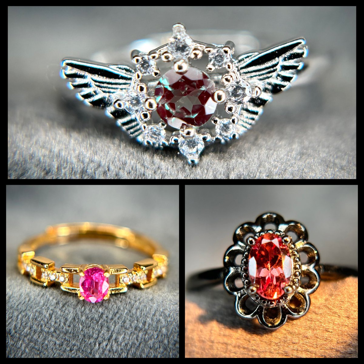 石もデザインも個性的美人さん達！⸜(* ॑ ॑* )⸝︎💕︎