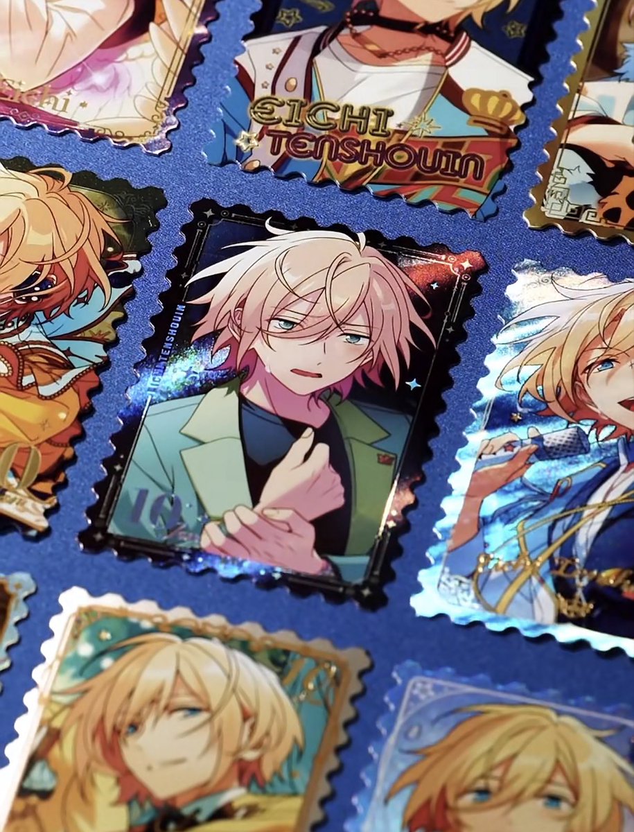 星願巡礼切手風カードvol.1 実物写真