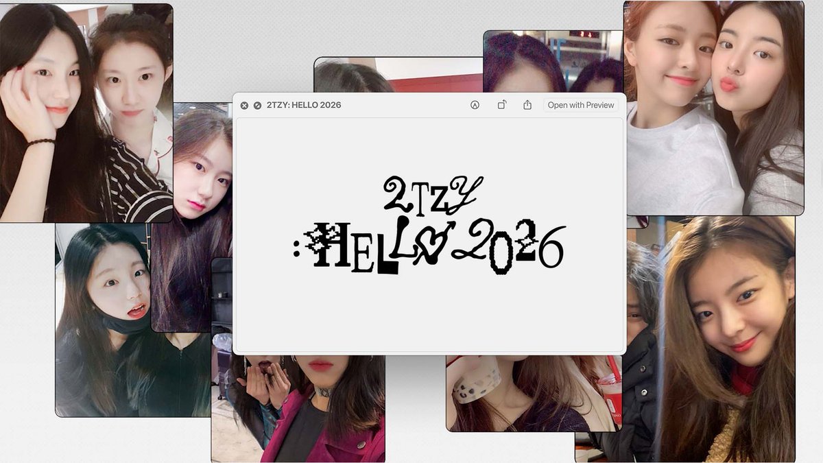 ITZY <2TZY : Hello 2026> TEASER
🎬️ youtu.be/FLIucIJz8So

⏰ Every Thursday From
2026.02.19 THU 6PM (KST)

#ITZY #MIDZY <a href="/ITZYofficial/">ITZY</a>
#2TZY #HELLO2026