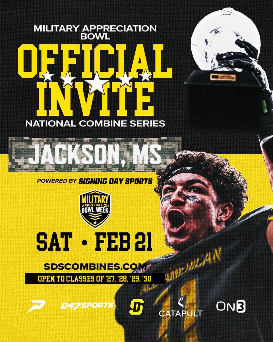 Dominick1Daniel's tweet photo. Thank you coach @JJKilgore_SDS for the military appreciation bowl invite , let’s work 😤 https://t.co/cH1JmwDJIr