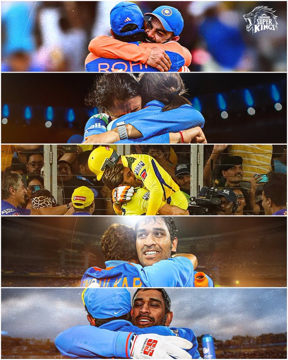 mufaddal_vohra's tweet photo. CSK edit on hug day. 😄❤️ https://t.co/xabRdblsR7
