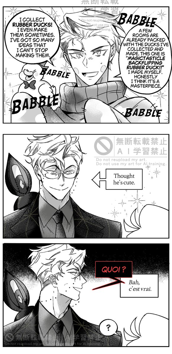 Demon!Alastor x Human!Lucifer AU pt.3  
#radioapple #Bambilu