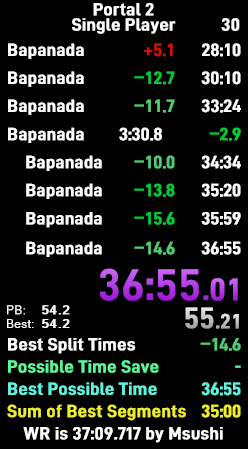 new wr / sub 37 in portal 2 any%!