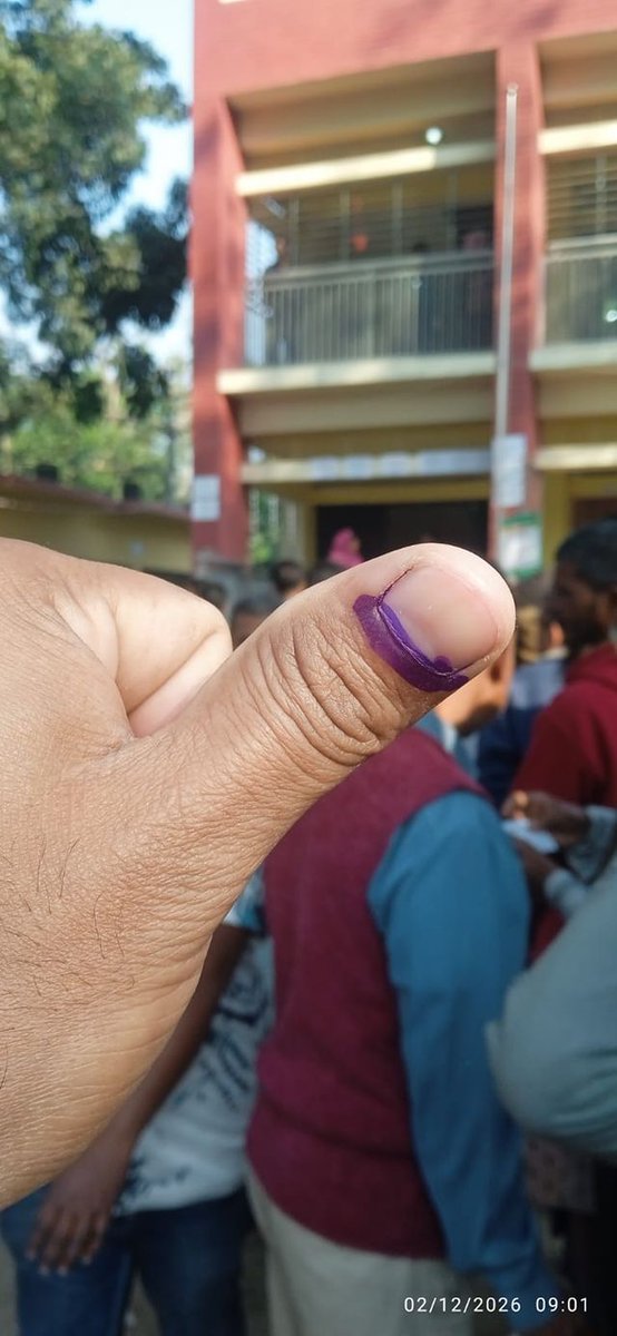 knabilbd's tweet photo. I dedicate my first-ever vote to justice for #Bangladesh, in the spirit of Shaheed #OsmanHadi.
#Election2026 #JusticeForHadi #VoteForDaripalla https://t.co/SGqG7XGcsA