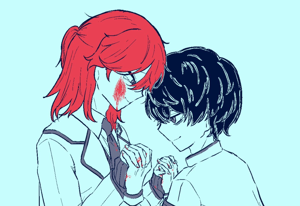sirusuno_ko's tweet photo. #氷点下30度のFA 
⚠流血表現
個人的にお気に入りの4枚。
どこを切り取っても幸せではない(それが良い) https://t.co/toO8WEe80e