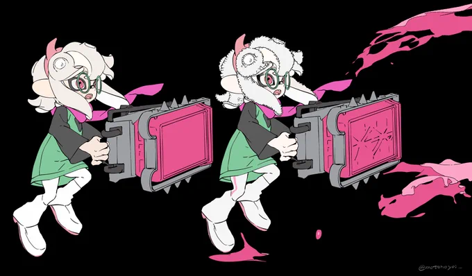deltarune x splatoon