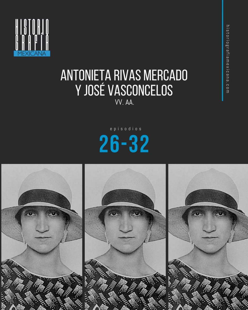 «En México, todas las mujeres son católicas, ya que no vale la pena tomar en consideración a las que pertenecen a otros credos. Pero el catolicismo mexicano es como una fábrica de trajes a la medida...».

Antonieta Rivas Mercado
⏯️ historiografiamexicana.com/episodio/26-32