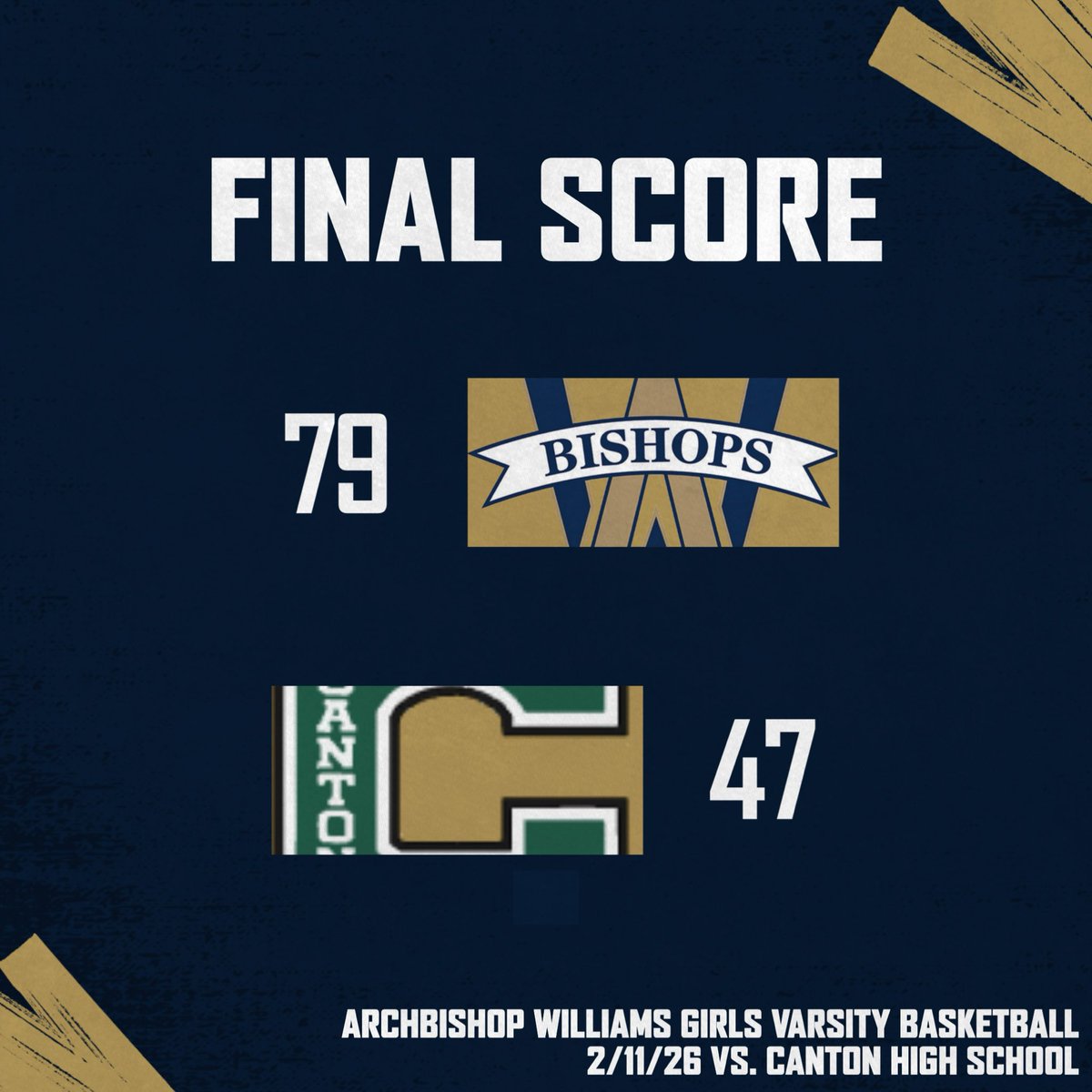 Archbishop Williams Girls Basketball tweet media