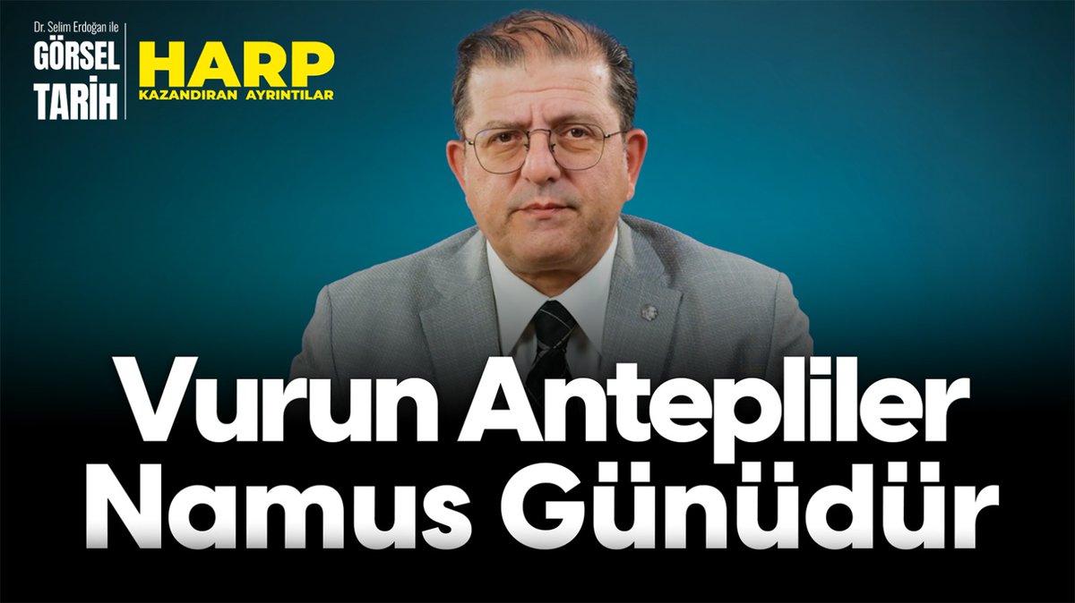 HARP KAZANDIRAN AYRINTILAR |🔔
Antepliler tankıyla, uçağıyla, binlerce askeriyle gelen Fransız ordusuna aylarca direnirken jeolojiyi nasıl bir silah gibi kullandılar? Kuvay-ı Milliye'nin jeologları mı vardı?
İzlemek için lütfen aşağıdaki bağlantıyı tıklayınız ⬇️