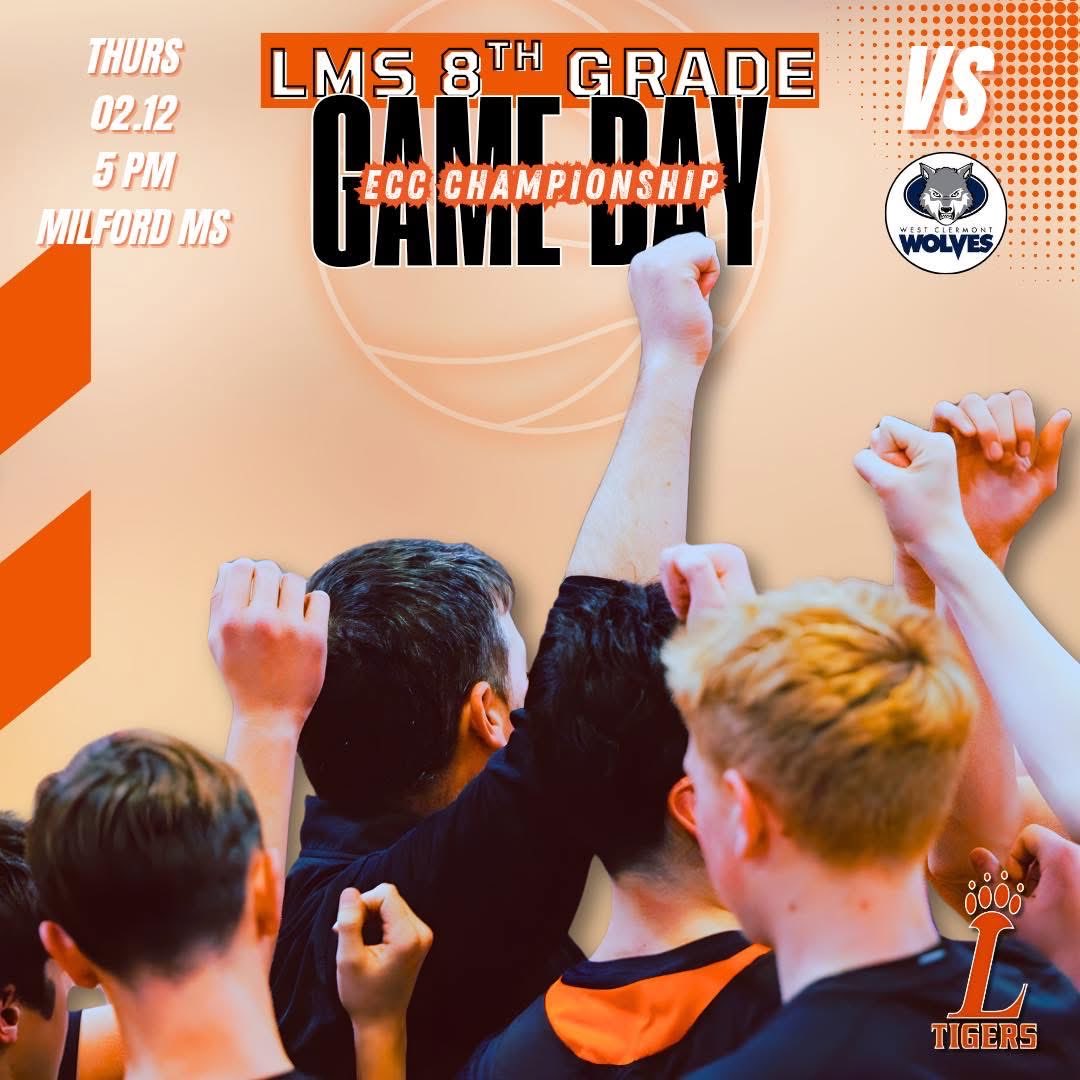 PennyDippold's tweet photo. Let’s do this Tigers🧡🏀🖤 Come out and support these boys!#LMStigers #BeLoveland https://t.co/BqIpm5ER0V