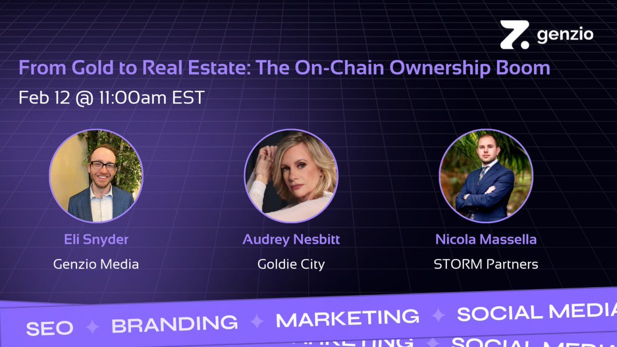 Genzio Media tweet media